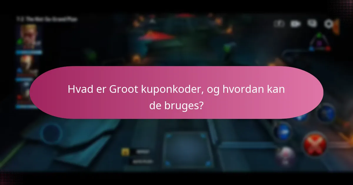 Hvordan fungerer karakterforbedringer for Groot?