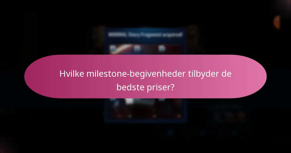 Hvordan fungerer milestone-begivenheder i Marvel Future Fight?