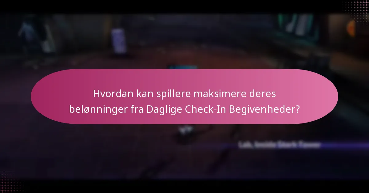 Hvordan sammenlignes Daglige Check-In Begivenheder med lignende begivenheder i andre spil?